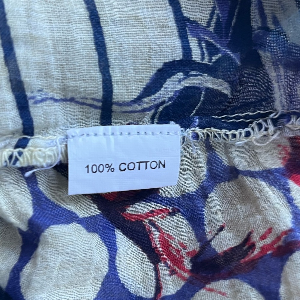 Floral Patchwork Blouse - Multicolor - image 5